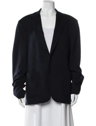 Pre-owned Officine Generale Blazer In Blue