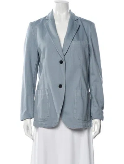 Pre-owned Officine Generale Blazer In Blue