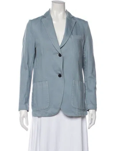 Pre-owned Officine Generale Blazer In Blue