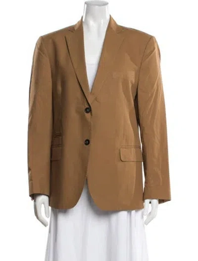 Pre-owned Officine Generale Blazer In Brown