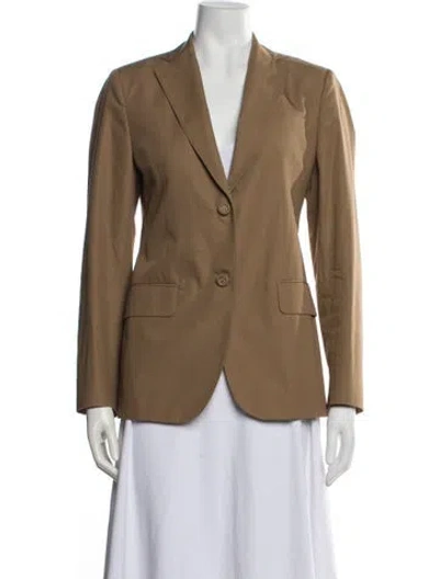 Pre-owned Officine Generale Blazer In Brown