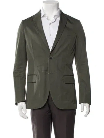Pre-owned Officine Generale Blazer In Green