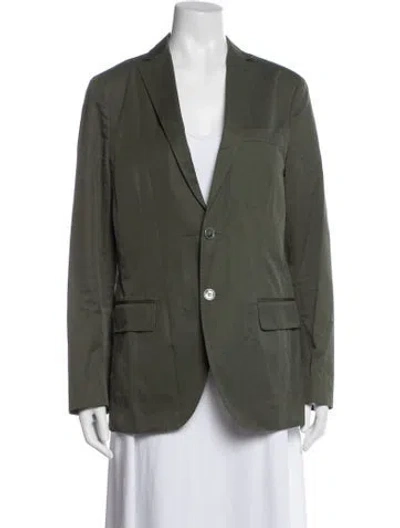 Pre-owned Officine Generale Blazer In Green