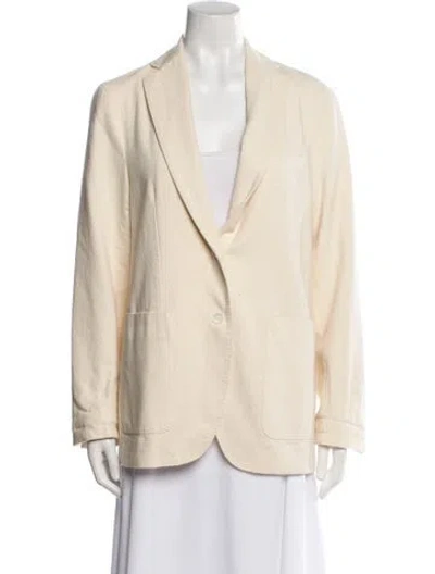 Pre-owned Officine Generale Blazer In Neutral