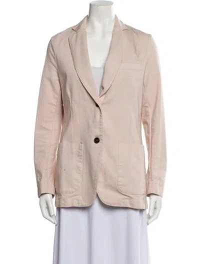 Pre-owned Officine Generale Blazer In Pink