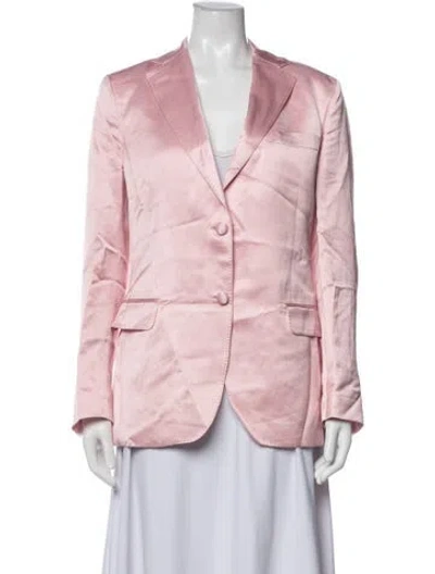 Pre-owned Officine Generale Blazer In Pink