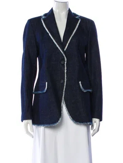 Pre-owned Officine Generale Blazer W/ Tags In Gray