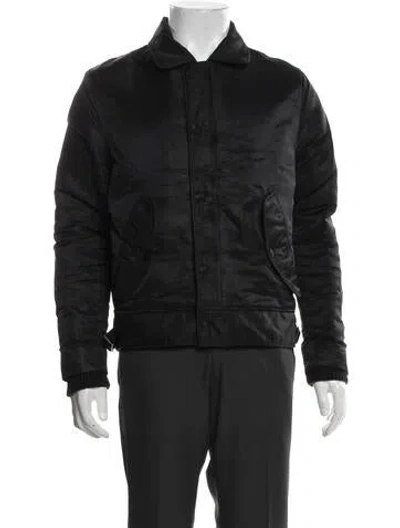 Pre-owned Officine Generale Bomber Jacket In Black