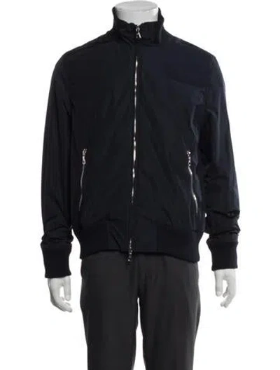 Pre-owned Officine Generale Bomber Jacket In Blue