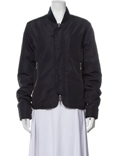 Pre-owned Officine Generale Bomber Jacket In Blue