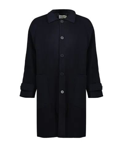 OFFICINE GENERALE OFFICINE GÉNÉRALE BRYCE SINGLE-BREASTED COAT