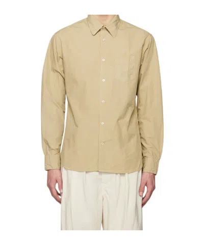 OFFICINE GENERALE BUTTON-DOWN LONG-SLEEVED SHIRT