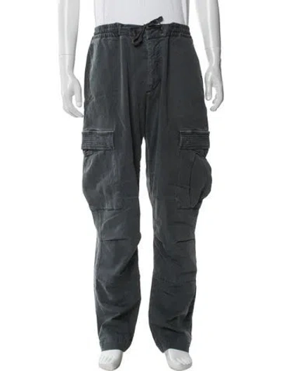 Pre-owned Officine Generale Cargo Pants In Gray