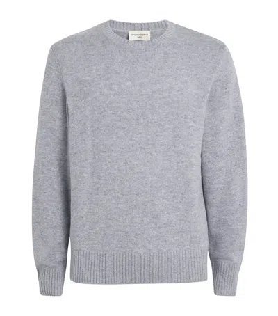 Officine Generale Cashmere-wool Sweater In Neutral