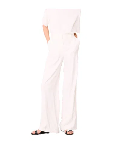 Officine Generale Casual Pants With Belt Loops In White