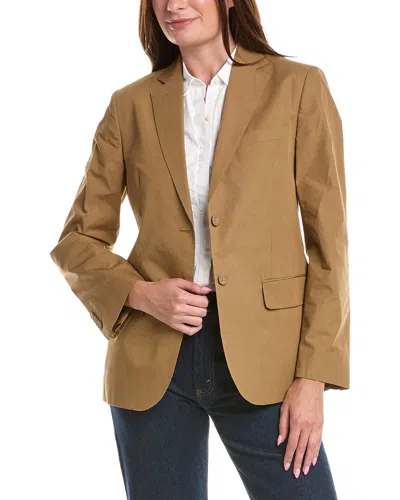 Officine Generale Charlene Jacket In Brown