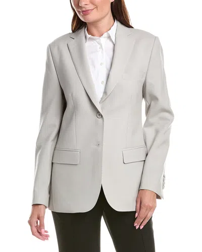 Officine Generale Charlene Wool Jacket In White