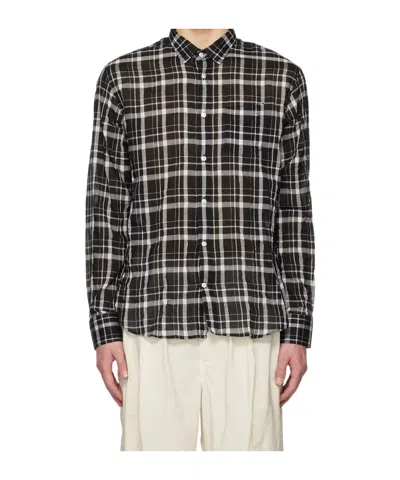 OFFICINE GENERALE CHECK PATTERN SHIRT
