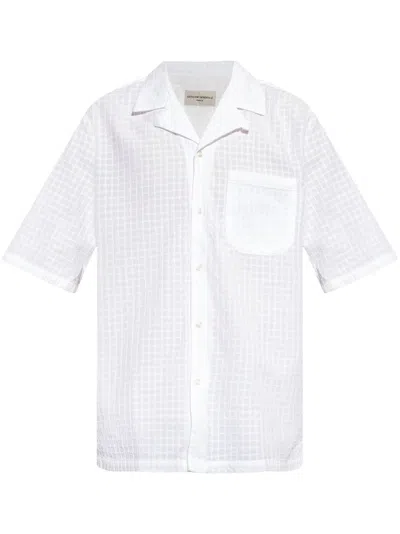 OFFICINE GENERALE CHECKERED SHIRT