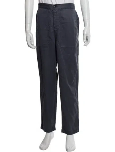 Pre-owned Officine Generale Chinos In Blue