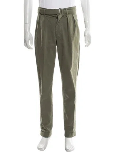 Pre-owned Officine Generale Chinos In Green