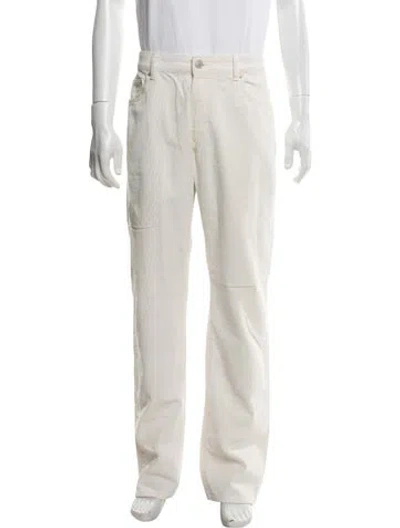 Pre-owned Officine Generale Chinos In Neutrals