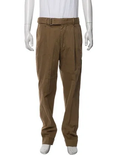 Pre-owned Officine Generale Chinos In Neutrals