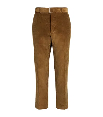 Officine Generale Corduroy Hoche Trousers In Neutrals
