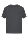 Officine Generale Cotton Crew-neck T-shirt In Gray