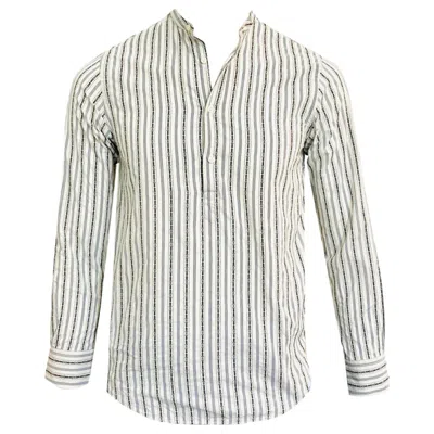 Pre-owned Officine Generale Cotton Shirt In Gray