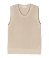 Officine Generale Crew-neck Cotton Vest