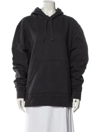 Pre-owned Officine Generale Crew Neck Sweater In Black