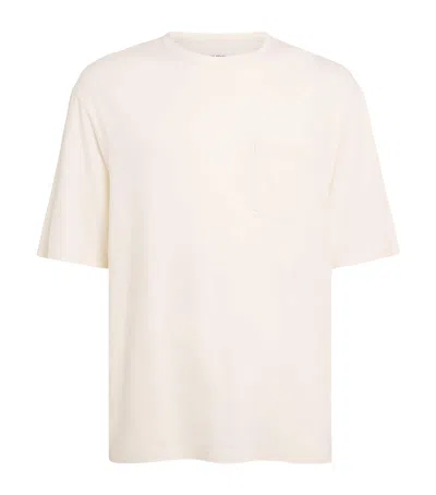 Officine Generale Crew-neck T-shirt In Multi