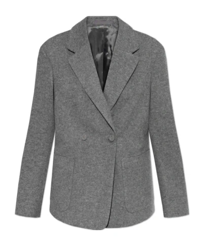 Officine Generale Officine Générale Tailored Double In Grey