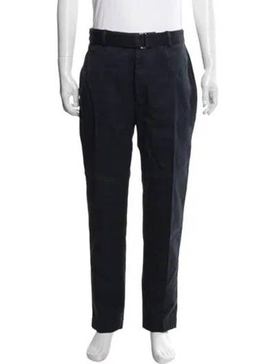 Pre-owned Officine Generale Dress Pants In Blue