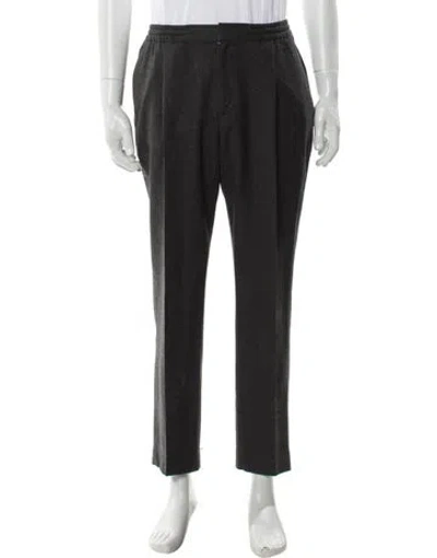 Pre-owned Officine Generale Dress Pants In Gray