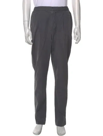 Pre-owned Officine Generale Dress Pants In Gray