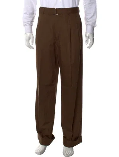 Pre-owned Officine Generale Dress Pants W/ Tags In Brown