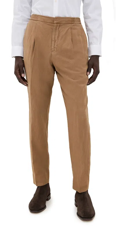 Officine Generale Drew Garment Dye Pants Cigar