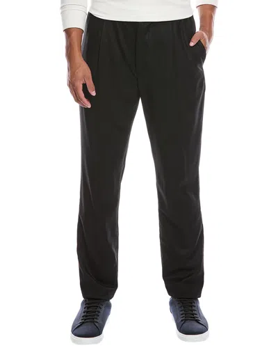 Officine Generale Drew Wool Pant In Black