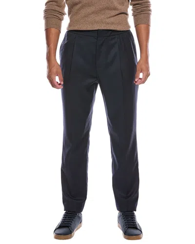 Officine Generale Officine Générale Drew Wool Pant In Blue