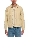 Officine Generale Dyed Jacket In Yellow