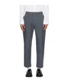 Officine Generale Elastic Waist Casual Pants