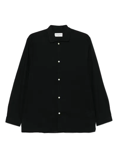Officine Generale Eloan Shirt In Black