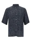 Officine Generale Night Sky Eloi Shirt In Blue