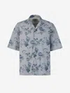 Officine Generale Eren Shirt In Floral Motif