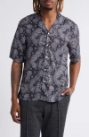 OFFICINE GENERALE OFFICINE GÉNÉRALE EREN TWILL CAMP SHIRT