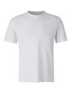 Officine Generale Fine-knit T-shirt In White