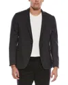 Officine Generale Jkt Fpkt Itl Fresco Wool In Black
