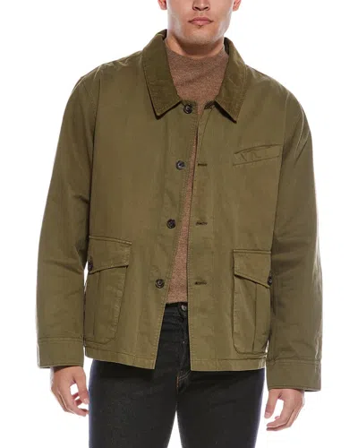 Officine Generale Gareth Jacket In Green